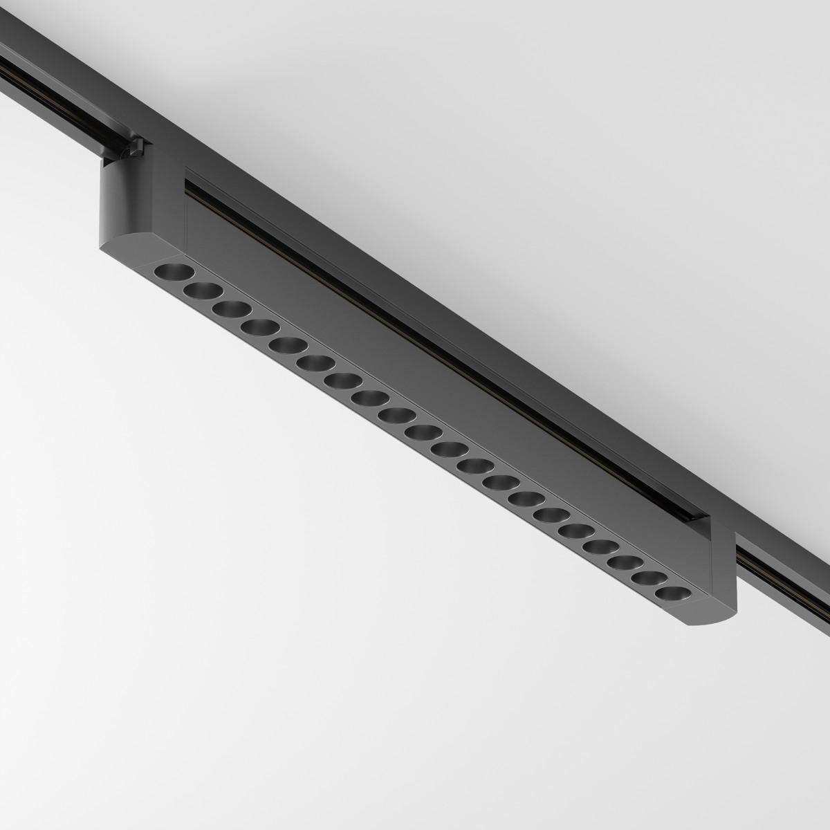 фото трековый светодиодный светильник maytoni technical points rot tr010-1-20w3k-m-b | 220svet.ru