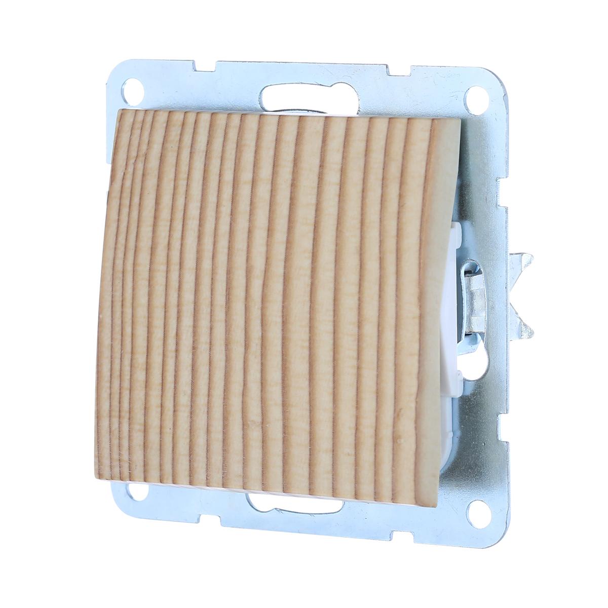 фото выключатель lk studio 1-кл.(схема 1) 16 a, 250 b (сосна) lk60 860125-1 | 220svet.ru