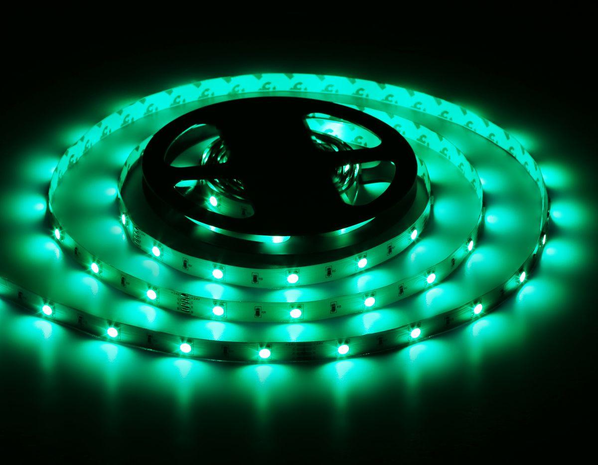 фото светодиодная лента ambrella light 7,2w/m 30led/m 5050smd rgb 5m gs4301 | 220svet.ru