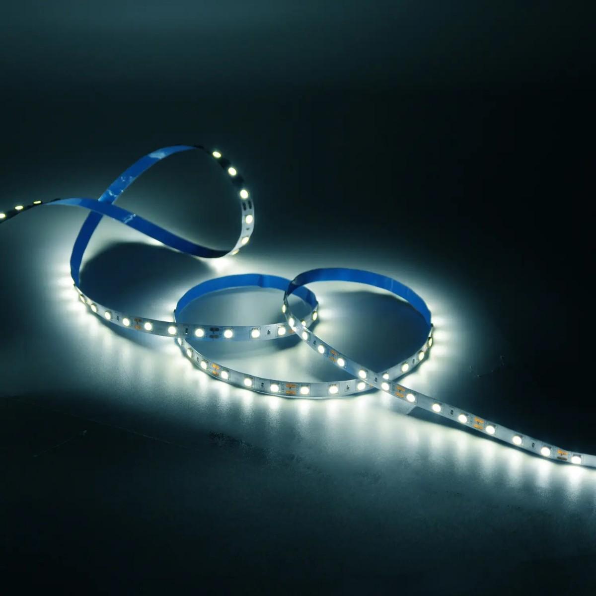 фото лента gauss 10w/m 60led/m 5050smd нейтральный белый 1m bt034 | 220svet.ru