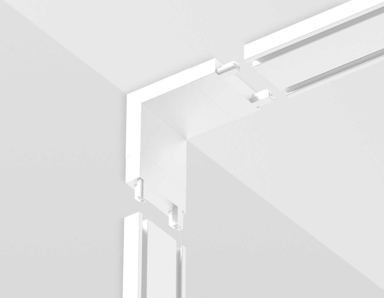 фото коннектор l-образный внутренний ambrella light track system magnetic ultra slim gv1103 | 220svet.ru
