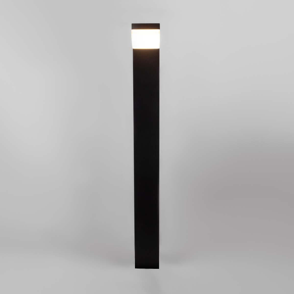 фото уличный светодиодный светильник elektrostandard 1542 techno led черный a053948 | 220svet.ru
