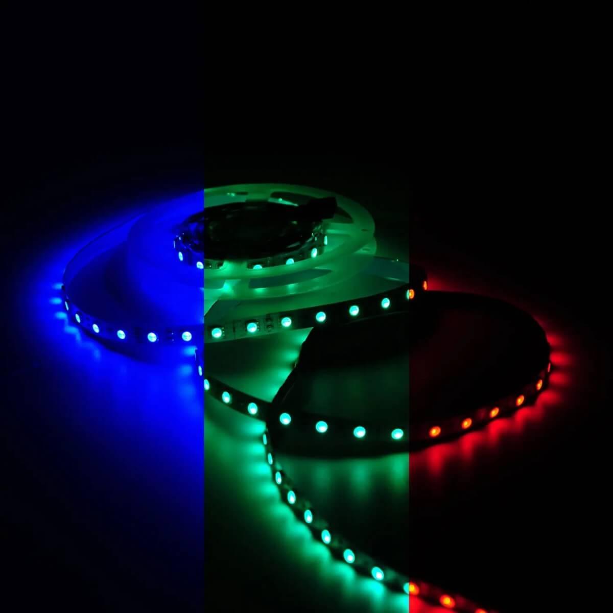 фото лента gauss 10w/m 60led/m 5050smd разноцветный 3m bt054 | 220svet.ru