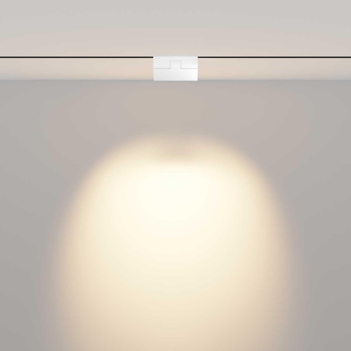 фото трековый светодиодный светильник maytoni technica points tr033-4-6w3k-m-ds-w | 220svet.ru