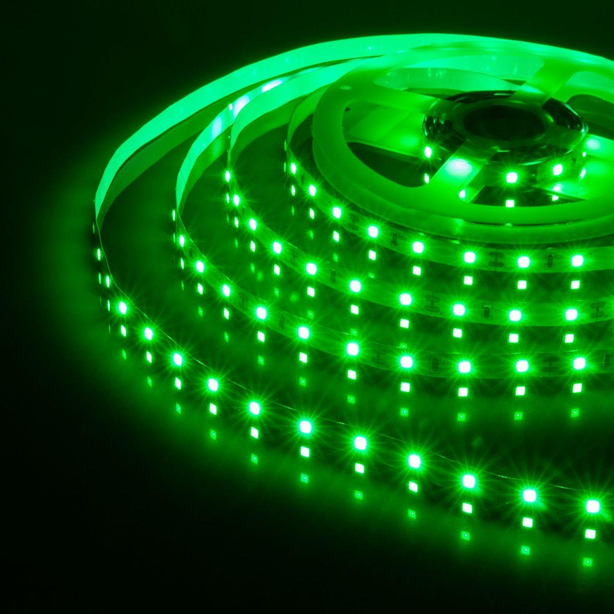 фото светодиодная лента elektrostandard 4,8w/m 60led/m 2835smd зеленый 5m a046022 | 220svet.ru