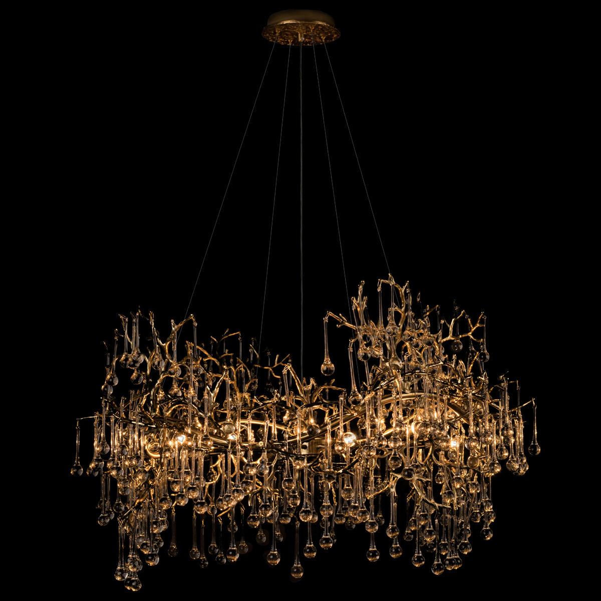 фото подвесная люстра loft it coral 10351/1000 ab | 220svet.ru