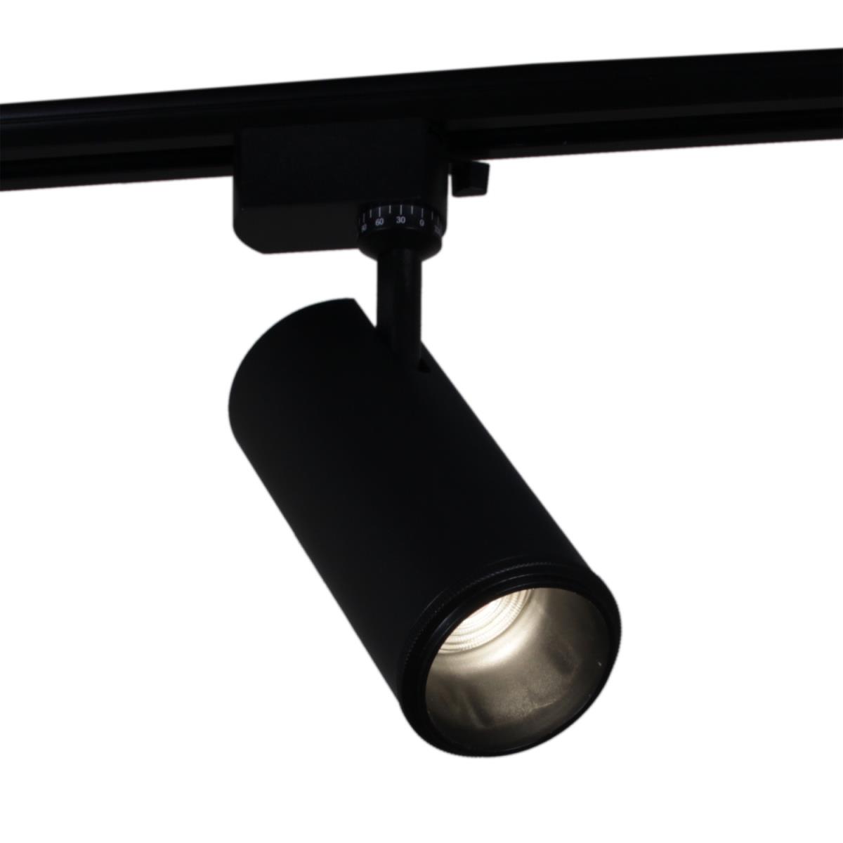 фото светильник трековый reluce 06650-9.3-led10/20/30w cct bk | 220svet.ru