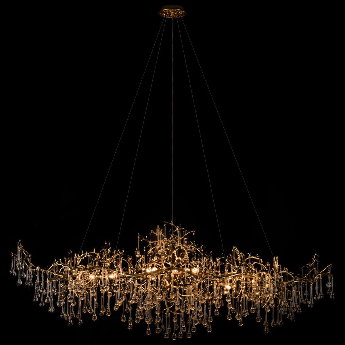 фото подвесная люстра loft it coral 10351/1500l ab | 220svet.ru