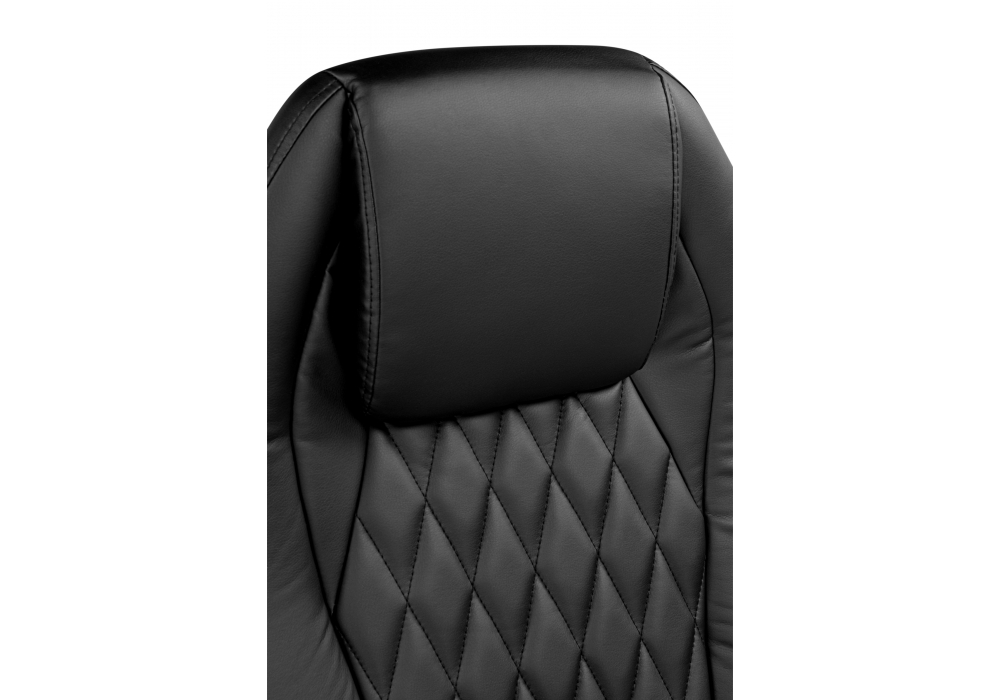 фото офисное кресло woodville damian 1 черный / хром 15963 | 220svet.ru