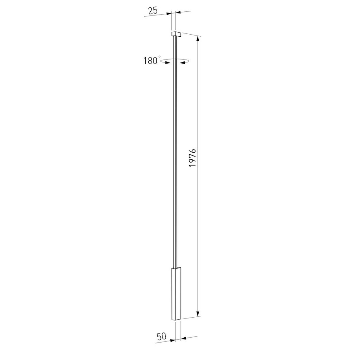 фото настенный светодиодный светильник elektrostandard alto led черный 4000k 40134/led a069822 | 220svet.ru