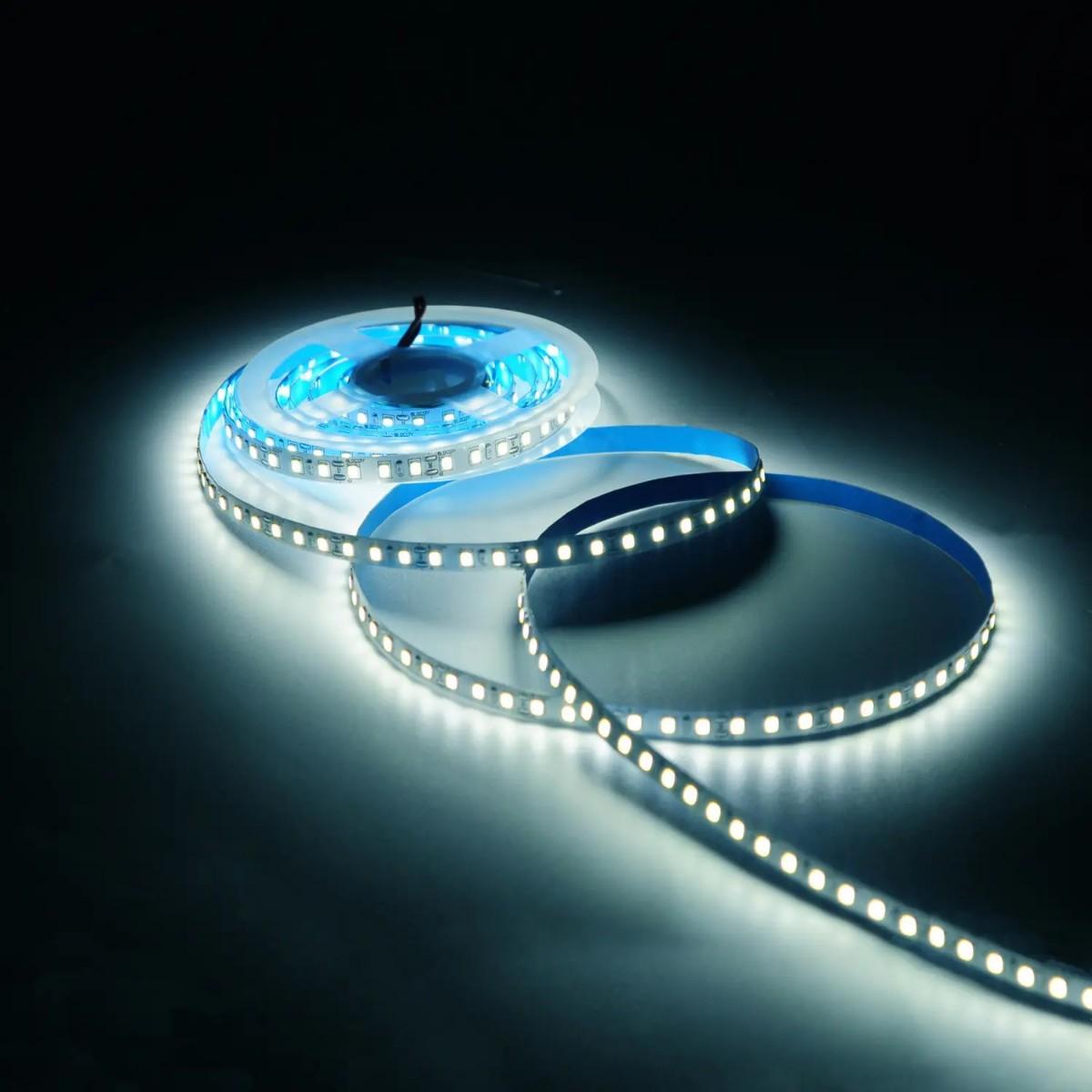 фото лента gauss 12w/m 120led/m 2835smd нейтральный белый 5m bt071 | 220svet.ru