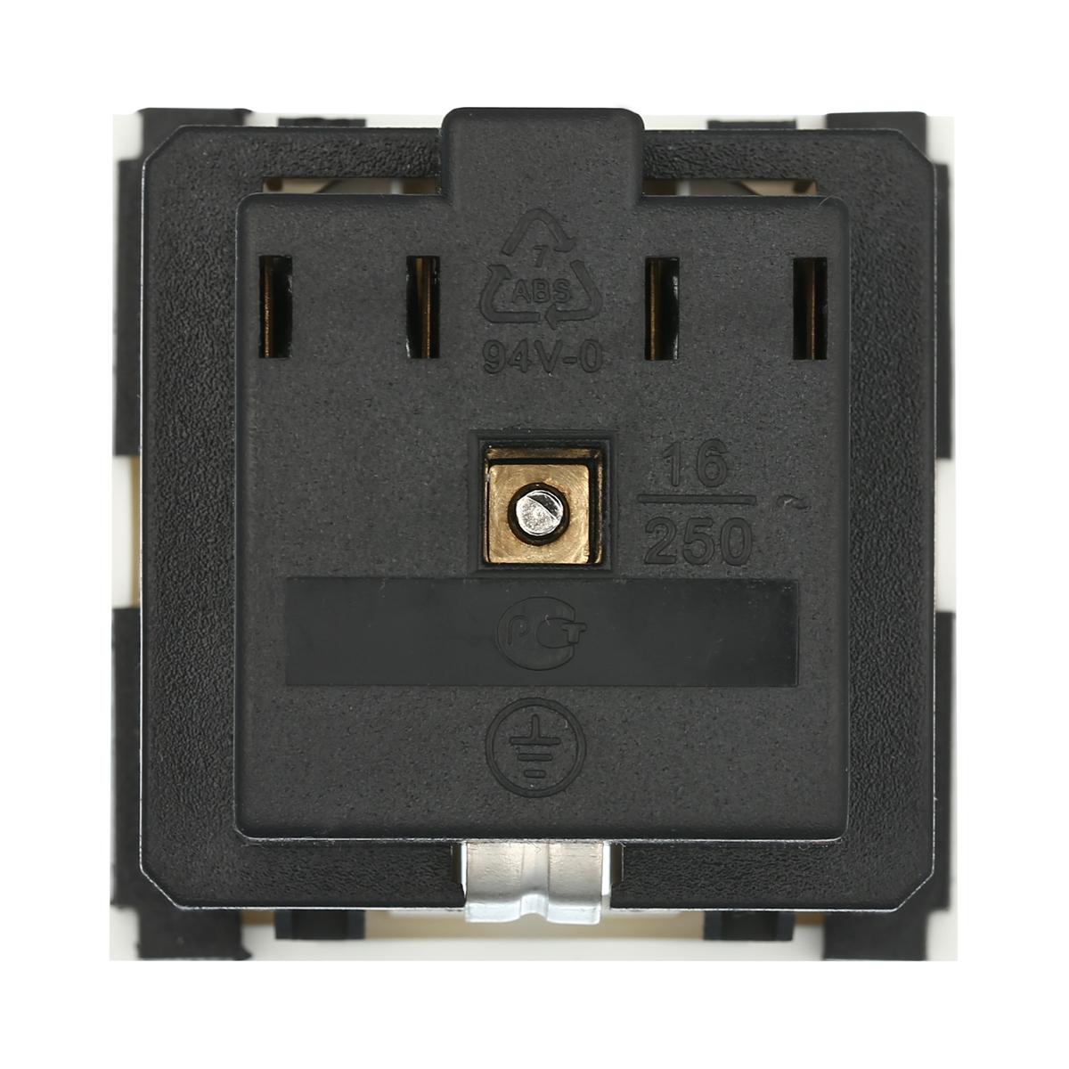 фото розетка lk studio с з/к, без шторок (белый) lk45 851304 | 220svet.ru