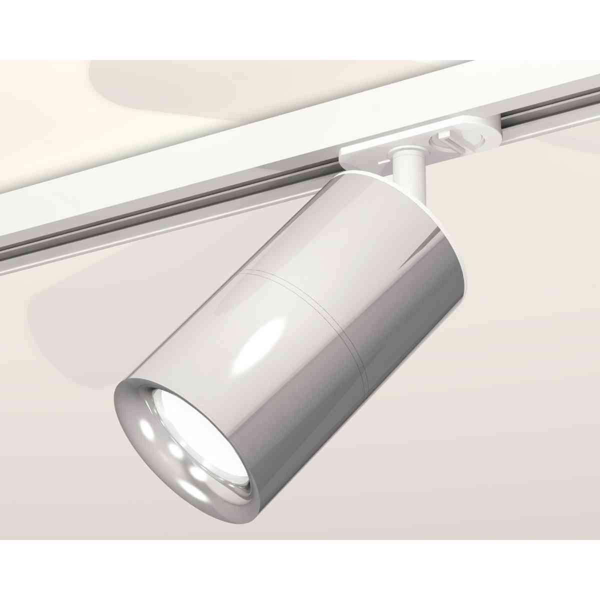 фото комплект трекового светильника ambrella light track system xt7405002 psl/swh серебро полированное/белый песок (a2536, c7405, a2070, c7405, n7012) | 220svet.ru