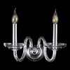 Миниатюра фото бра crystal lux arabesque ap2 chrome | 220svet.ru