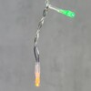 Миниатюра фото гирлянда бахрома 3,1 x 0,5 м разноцветная с мерцанием белого диода 220в, 150 led, провод прозрачный пвх, ip54 ltc pil150blw-10-2m | 220svet.ru