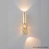 Миниатюра фото бра crystal lux vento ap15w led gold | 220svet.ru