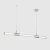 Миниатюра фото подвесной светодиодный светильник crystal lux lineup sp24w led chrome | 220svet.ru