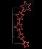 Миниатюра фото светодиодная консоль "пять звезд" 90 x 200 см, красная, 220в ltc skl4-220r | 220svet.ru