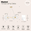 Миниатюра фото подвесная люстра maytoni dallas mod545pl-11bs | 220svet.ru