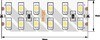 Миниатюра фото лента swg 19,2w/m 240led/m 3528smd холодный белый 5m swg3240-24-19.2-w-м 009249 | 220svet.ru