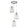 Миниатюра фото подвесная люстра indigo lucido 11046/3p chrome v000482 | 220svet.ru