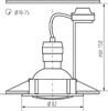 Миниатюра фото точечный светильник (в комплекте 3 шт.) kanlux tribis ii o ab 23846 | 220svet.ru