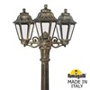 Миниатюра фото садово-парковый фонарь fumagalli artu bisso/anna 3l e22.158.s30.bxe27 | 220svet.ru
