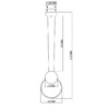 Миниатюра фото подвесной светодиодный светильник moderli yumi v5020-1pl | 220svet.ru