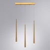 Миниатюра фото подвесной светодиодный светильник arte lamp frankie a2191sp-18pb | 220svet.ru