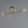 Миниатюра фото потолочная люстра illumico il0272-8csq-25 bk ab trento | 220svet.ru