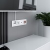 Миниатюра фото розетка с заземлением шторками и usb тип a+c белый werkel w1171701 | 220svet.ru