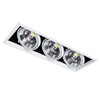 Миниатюра фото встраиваемый светодиодный светильник arte lamp merga a8450pl-3wh | 220svet.ru