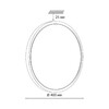 Миниатюра фото настенно-потолочный светодиодный светильник sonex mitra alfa white 7659/32l | 220svet.ru