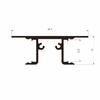 Миниатюра фото профиль алюминиевый с рассеивателем elektrostandard a066620 | 220svet.ru