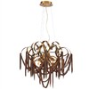 Миниатюра фото подвесная люстра odeon light chainy 5066/6 античная бронза | 220svet.ru