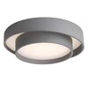 Миниатюра фото потолочный светодиодный светильник crystal lux flor pl39w led 4000k gr | 220svet.ru
