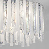 Миниатюра фото подвесная люстра с хрусталем eurosvet radiance 101011/6 хром | 220svet.ru