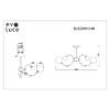 Миниатюра фото потолочная люстра evoluce formae sle220912-08 | 220svet.ru