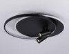 Миниатюра фото настенно-потолочный светодиодный светильник с пультом ду ambrella light comfort fl51393 | 220svet.ru
