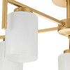 Миниатюра фото потолочная люстра escada style 1142/5p gold | 220svet.ru