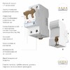 Миниатюра фото дифференциальный автомат 1p+n 16a 30mа 6kа c a werkel w922p166 | 220svet.ru