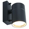 Миниатюра фото уличный настенный светильник arte lamp sonaglio a3302al-1gy | 220svet.ru