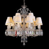 Миниатюра фото подвесная люстра хрустальная delight collection baccarat 12 zz86303-12 | 220svet.ru
