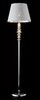Миниатюра фото торшер crystal lux armando pt1 chrome | 220svet.ru