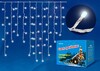 Миниатюра фото светодиодная гирлянда (ul-00007206) uniel бахрома 220v синий uld-b1805-048/dta blue ip20 | 220svet.ru