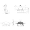 Миниатюра фото заглушка deko-light end cap l-et-01-10 set 2 pcs 980041 | 220svet.ru