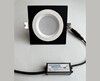 Миниатюра фото встраиваемый светодиодный светильник italline it08-8018 white 4000k | 220svet.ru