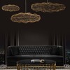 Миниатюра фото подвесной светильник loft it cloud 10247/700 gold | 220svet.ru