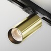Миниатюра фото трековый однофазный светодиодный светильник maytoni focus led tr021-1-12w3k-w-bbs | 220svet.ru