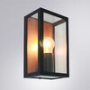 Миниатюра фото уличный настенный светильник arte lamp belfast a4569al-1br | 220svet.ru